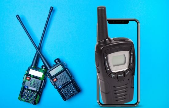 Apps de Walkie Talkie y el Uso de Walkie Talkies Tradicionales