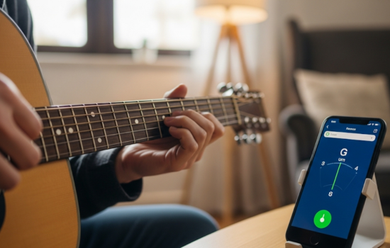Aprende a tocar guitarra con apps