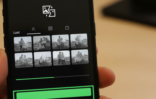 Fotos recuperadas al instante