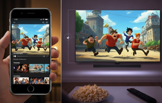 Transmite tu celular a la TV